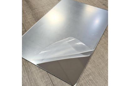 Silver Mirror Acrylic Plexiglass 3mm